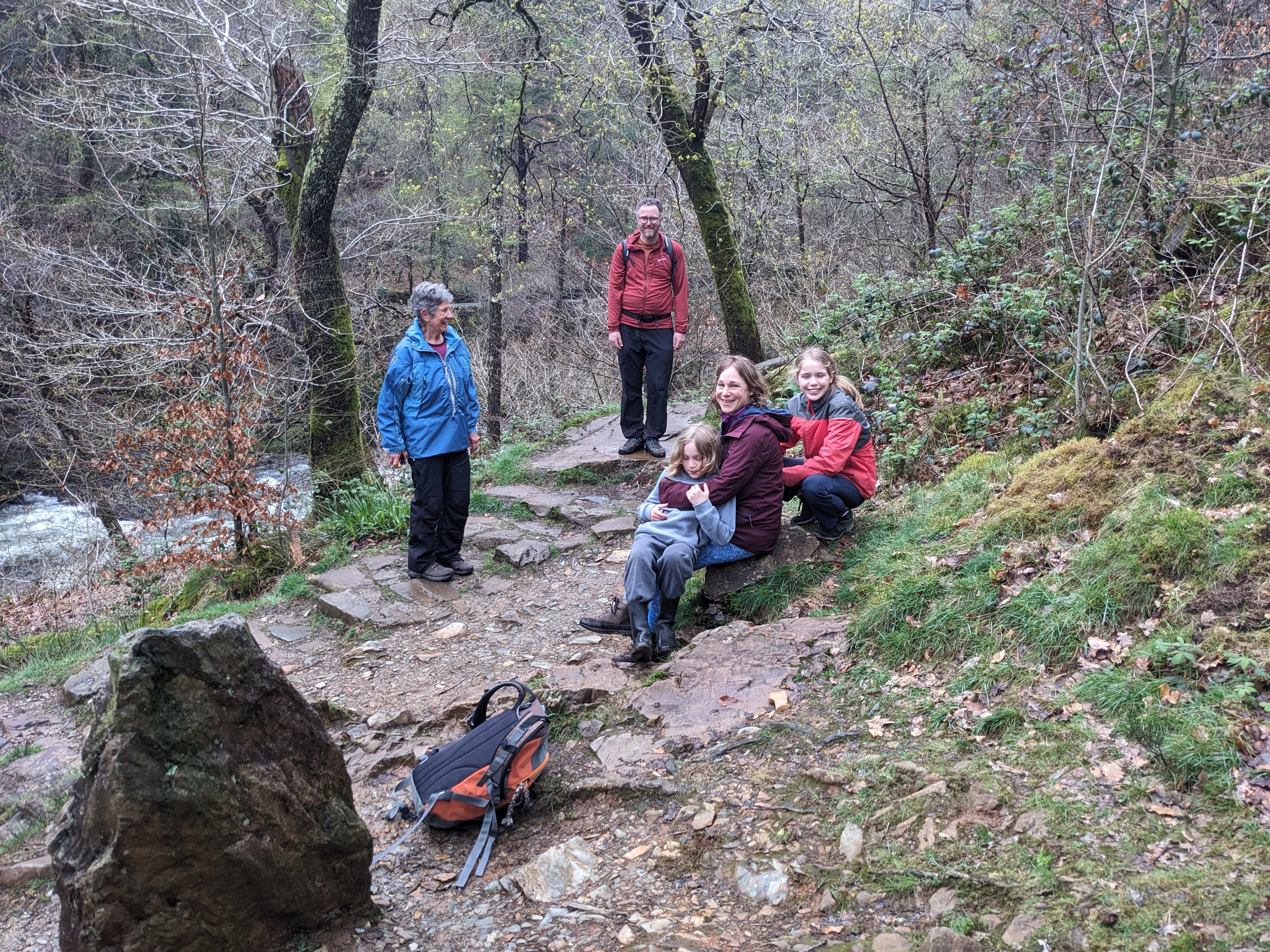 A wet day in Aberglaslyn Pass with Alasdair and family.jpg (4)
